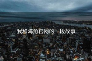 我和海角官网的一段故事